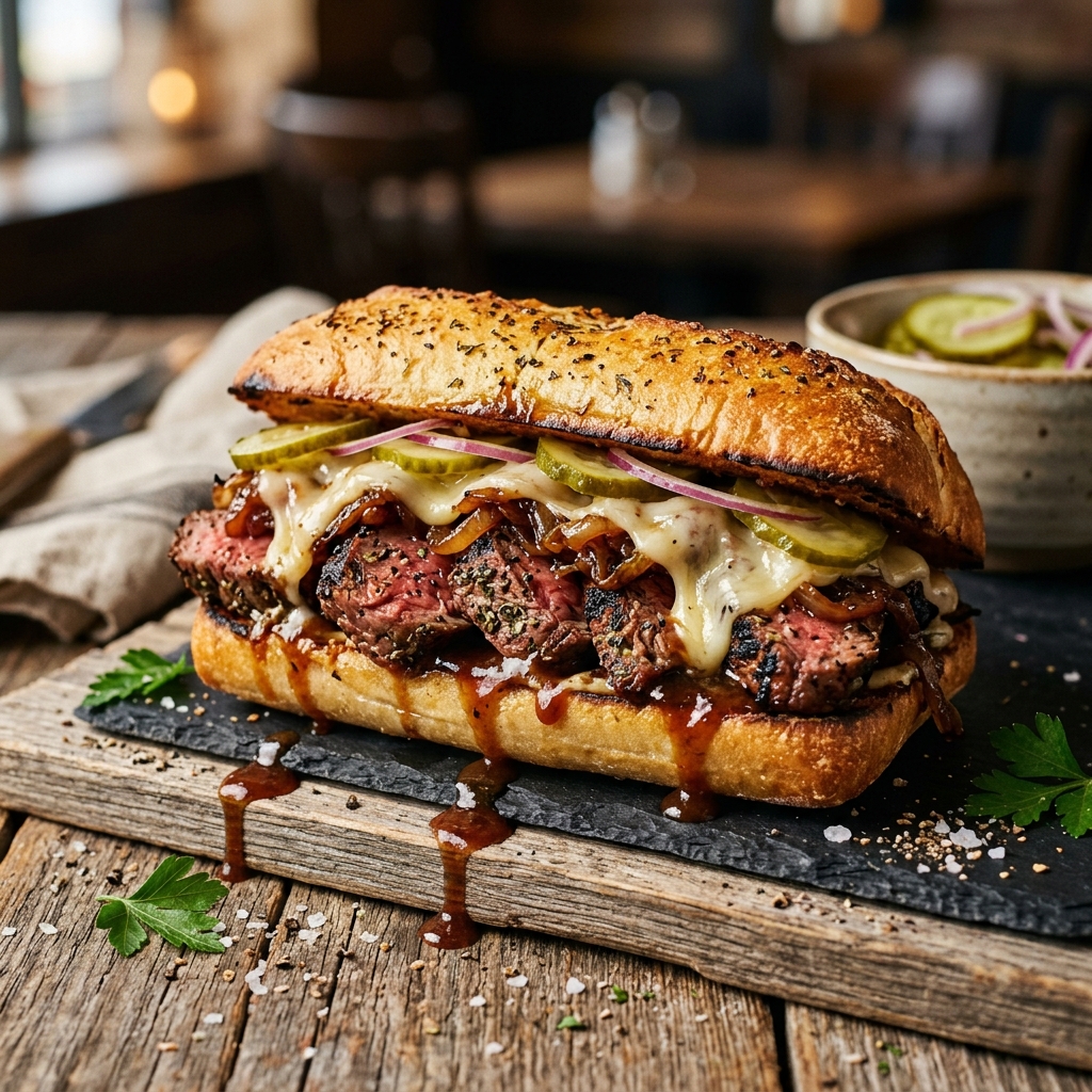Steak Sub Sandwich